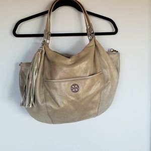 Tory burch shimmer handbag